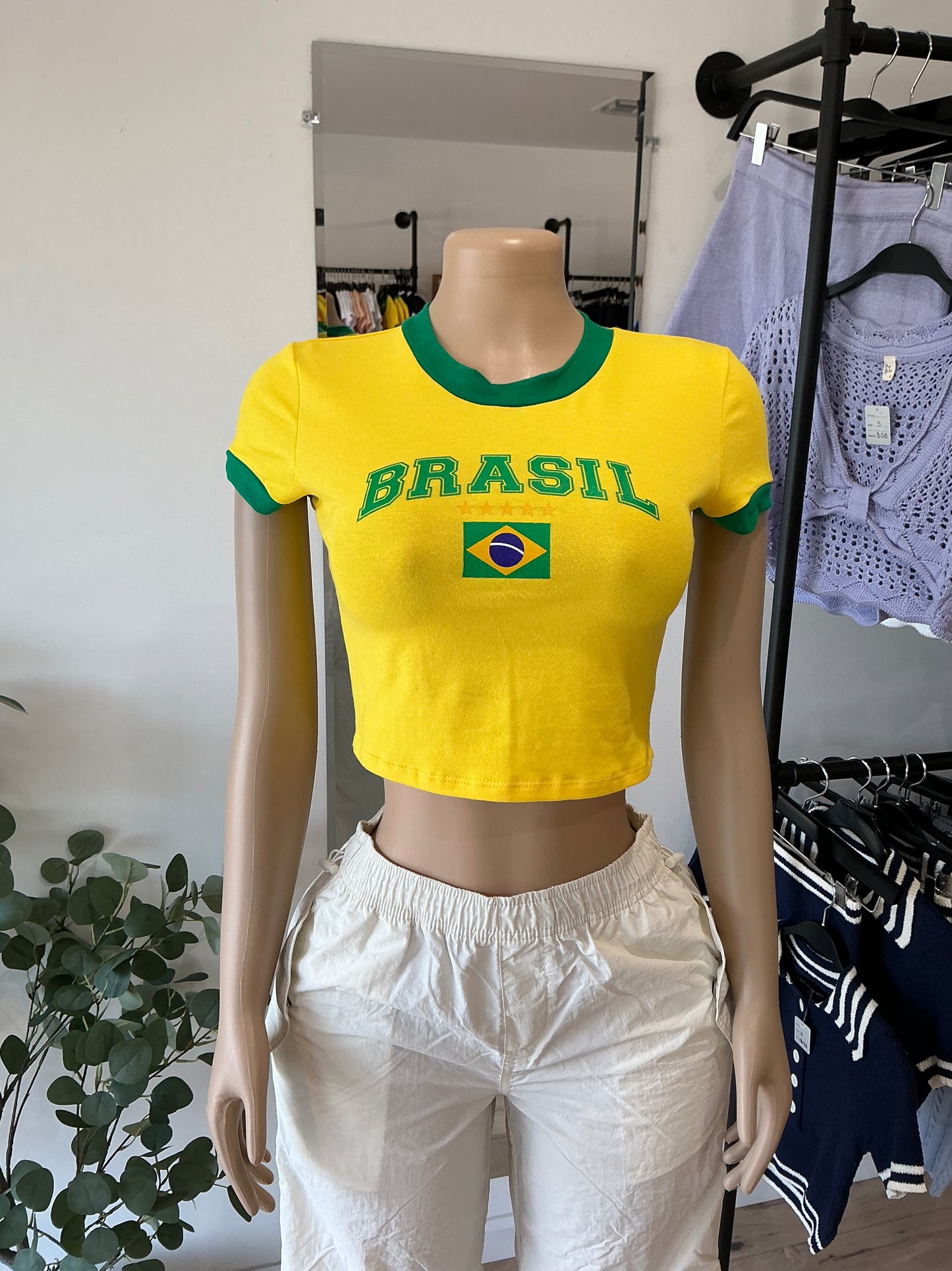 Brasil Baby Tee