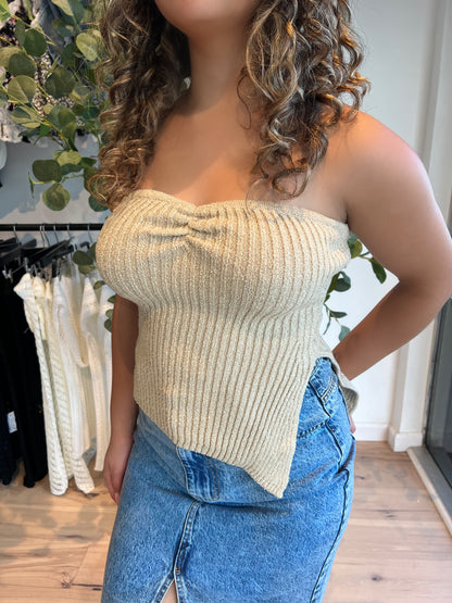 Knitted Asymmetrical Top