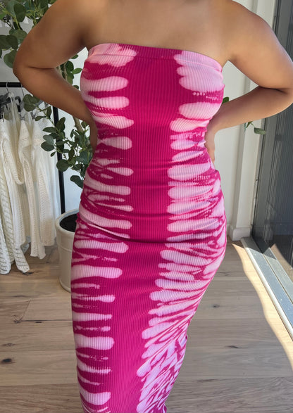 Cotton Candy Tube Dress