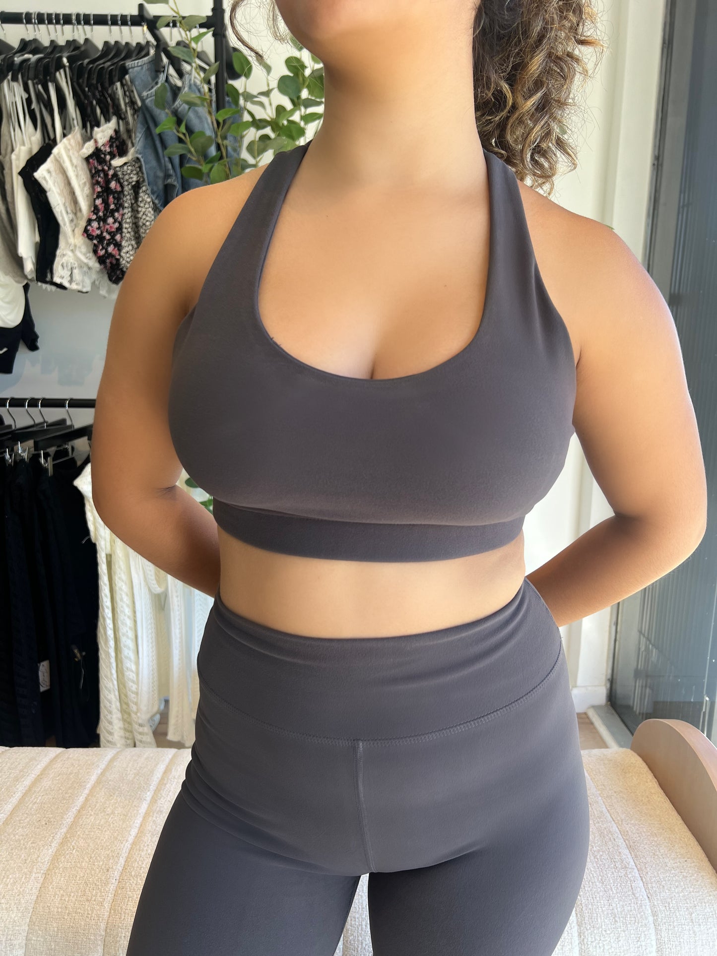 Cross Back Sports Bra