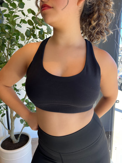 Cross Back Sports Bra